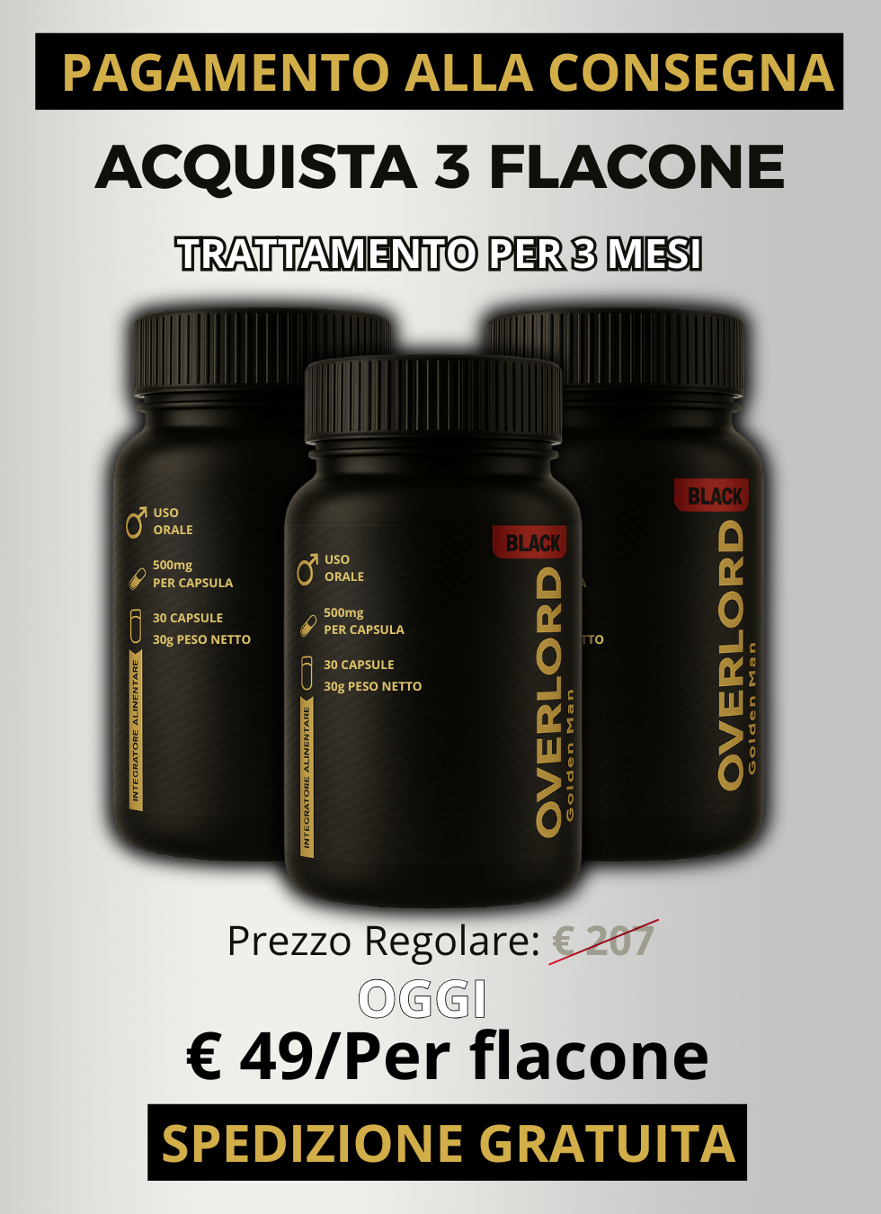 OverLord Golden Man (3 Mesi)