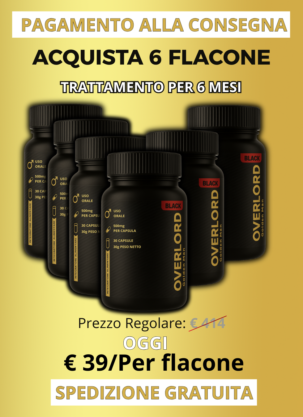 OverLord Golden Man (6 Mesi)